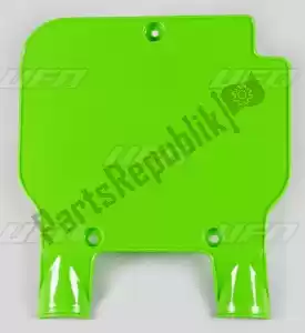 UFO KA02720026 np front number kawasaki green - Bottom side
