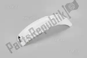 UFO KA02757041 front fender, white - Bottom side