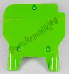 Here you can order the np front number kawasaki green from UFO, with part number KA02761026: