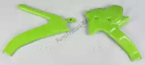 UFO KA02772026 protection de cadre besch vert kawasaki - La partie au fond