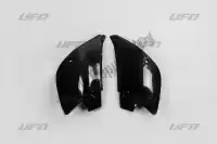 KA03714001, UFO, Panel set side panels kawasaki black    , New