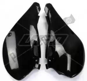 UFO KA03721001 panel set side panels kawasaki black - Bottom side