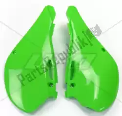 Here you can order the side panels, kx green from UFO, with part number KA03721026: