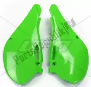 UFO KA03721026 side panels, kx green - Bottom side
