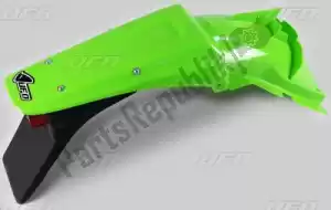 UFO KA03724026 enduro rear fender, green - Bottom side