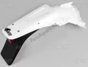 UFO KA03724047 mudguard rear kawasaki white - Bottom side