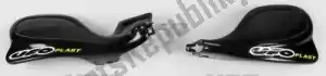 UFO KA03728001 handguards, black - Bottom side