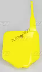 Here you can order the front number plate, yellow from UFO, with part number KA03732102: