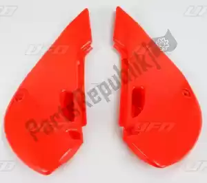 UFO KA03734070 side panels, 00-12 cr red - Bottom side