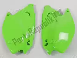 Here you can order the panel set side panels kawasaki green from UFO, with part number KA03739026: