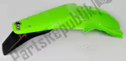 Here you can order the enduro rear fender, green from UFO, with part number KA03751026: