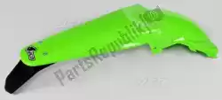 Here you can order the enduro rear fender, green from UFO, with part number KA03781026:
