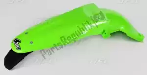 UFO KA03782026 fender rear (w/led) kawasaki green - Bottom side