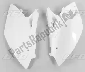 UFO KA04700047 side panels, white - Bottom side