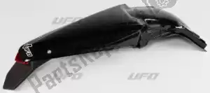 UFO KA04705001 mudguard rear (w/led) kawasaki black - Bottom side