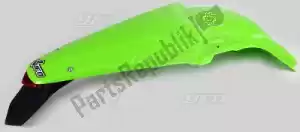 UFO KA04705026 fender rear (w/led) kawasaki green - Bottom side