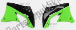 Ici, vous pouvez commander le cache radiateur bs ra inférieur kawasaki noir/vert (.. Auprès de UFO , avec le numéro de pièce KA04713999: