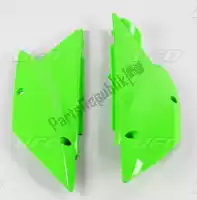 KA04717026, UFO, Panel set side panels kawasaki green    , Nieuw