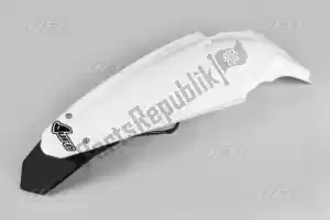 UFO KA04735041 mudguard rear (w/led) kawasaki white - Bottom side