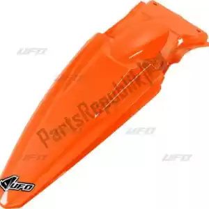UFO KA04734FFLU mudguard rear kawasaki neon orange - Bottom side