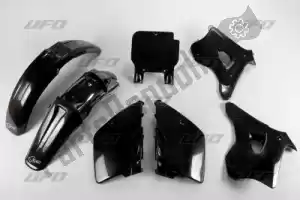 UFO KAKIT193001 set plastico kawasaki negro - Lado inferior