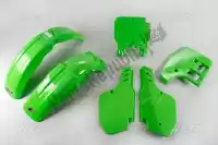 KAKIT197026, UFO, Set plastic kawasaki green    , Nieuw