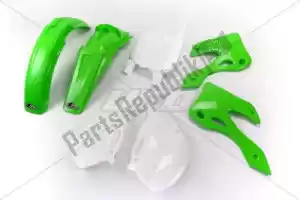 UFO KAKIT200E999 set plastico kawasaki negro (oem) - Lado inferior