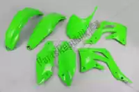 KAKIT220E026, UFO, Set plastico kawasaki verde    , Nuevo