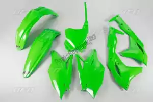 UFO KAKIT225026 complete body kit, green - Bottom side