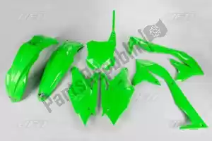 UFO KAKIT226026 kit carrosserie complet, vert - La partie au fond