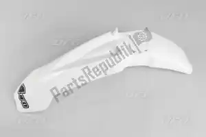 UFO KT03070041 front fender, white - Bottom side