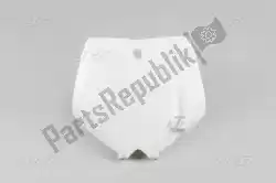 Here you can order the front number plate, white from UFO, with part number KT03071047: