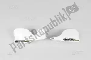 UFO KA03709047 handguard handguards kawasaki white - Bottom side