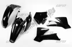 set plastic ktm black van UFO, met onderdeel nummer KTKIT502E001, bestel je hier online: