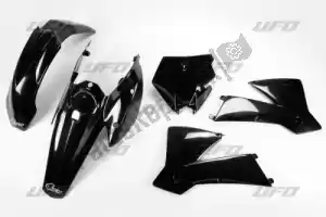 UFO KTKIT502E001 set plastic ktm black - Onderkant