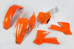 Here you can order the set plastic ktm orange (oem) from UFO, with part number KTKIT502E999: