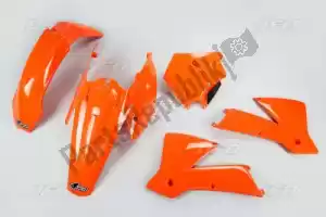 UFO KTKIT502E999 set plastic ktm orange (oem) - Onderkant