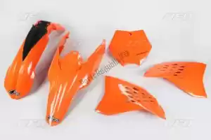 UFO KTKIT507E127 set plastic ktm orange - Bottom side