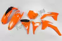 KTKIT510E127, UFO, Conjunto plástico ktm laranja    , Novo