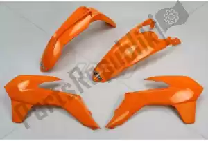 UFO KTKIT516E127 set plastic ktm orange - Onderkant