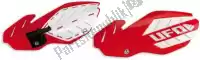 HO04678070, UFO, Handguard handguards flame honda red    , New