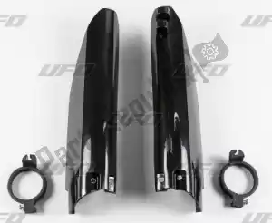 UFO SU03905001 fork slider protectors, black - Bottom side