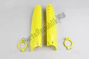 UFO SU03905101 bs vv fork slider protectors suzuki yellow - Bottom side