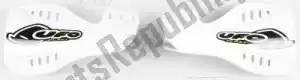 UFO SU03914041 handguard handguards suzuki white - Bottom side