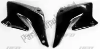 SU03933001, UFO, Bs ra radiator covers suzuki black    , Nieuw