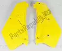 SU03963101, UFO, Jeu de panneaux panneaux latéraux jaune suzuki    , Nouveau