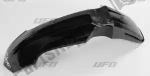 UFO SU03967K001 front fender, black|restyled - Bottom side