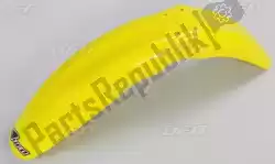 Here you can order the mudguard front suzuki yellow from UFO, with part number SU03967102: