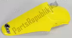 UFO SU03971102 garde boue arrière suzuki jaune - La partie au fond