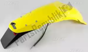 UFO SU03993102 garde-boue arrière enduro, jaune - La partie au fond